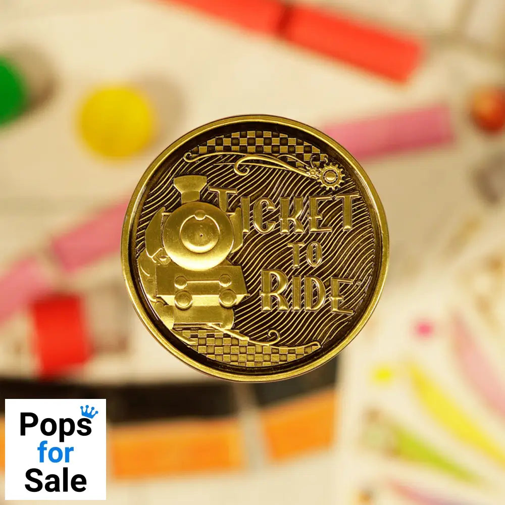 Ticket to Ride Limited Edition Collectible Train Coin Coin