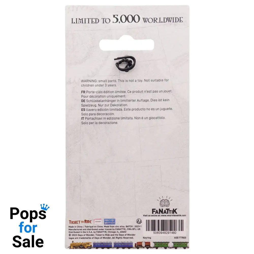 Ticket to Ride Limited Edition Key Ring Key Ring