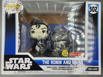 #502 The Ronin and B556 Deluxe - Star Wars Visions - Box Damaged Funko POP