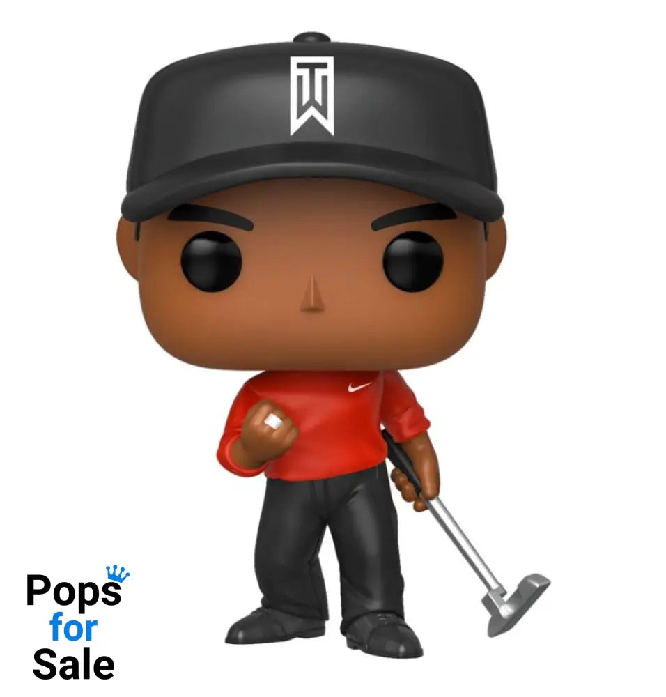 Tiger Woods POP! Golf Vinyl Figure Tiger Woods (Red Shirt) 9 cm Funko POP POP! Figures