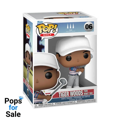Tiger Woods POP! Golf Vinyl Figure Tour Debut 1992 9 cm