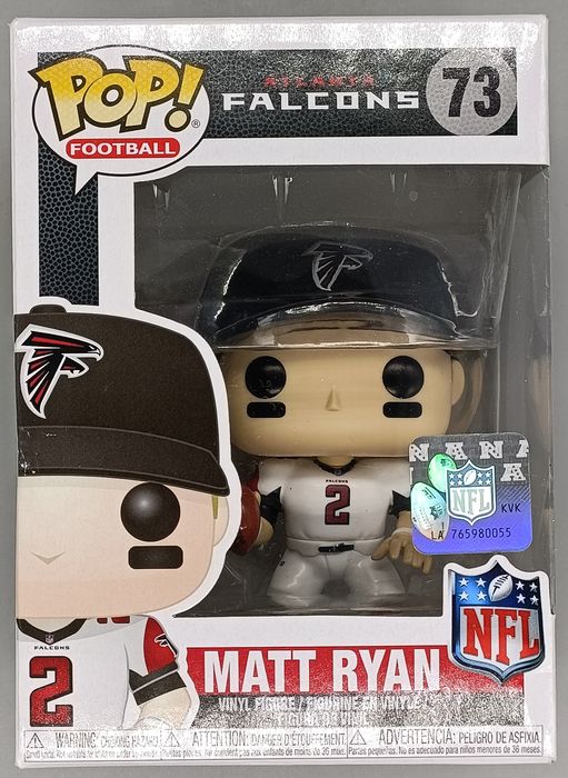 #73 Matt Ryan (White) - NFL Atlanta Falcons - Box Damaged Funko POP