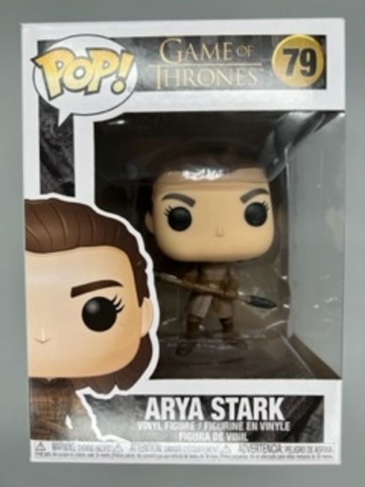 #79 Arya Stark (w/ Spear) - Game of Thrones - Box Damaged Funko POP