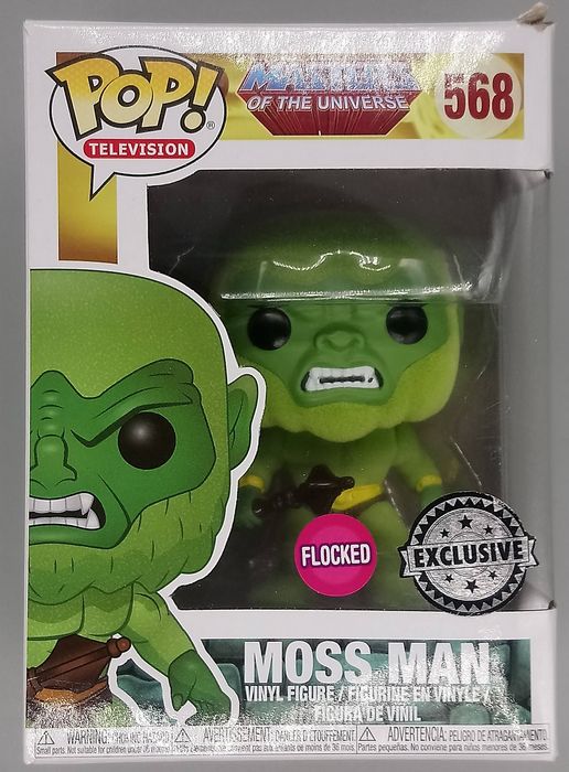 #568 Moss Man - Flocked - Masters of the Univer - Box Damaged Funko POP