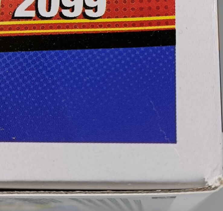 1267 Spider-Man 2099 Glow Marvel Spider-verse - Box Damaged Funko POP