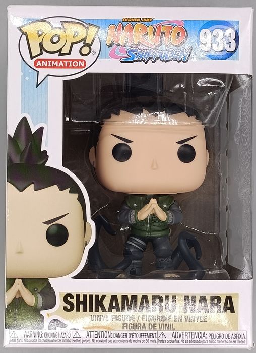 #933 Shikamaru Nara - Naruto Shippuden - Box Damaged Funko POP