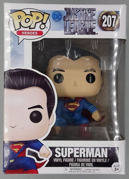 207 Superman - DC  Justice League - Box Damaged Funko POP