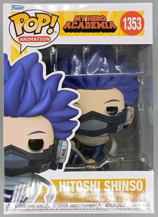 #1353 Hitoshi Shinso - My Hero Academia - Brand New Funko POP in Protector