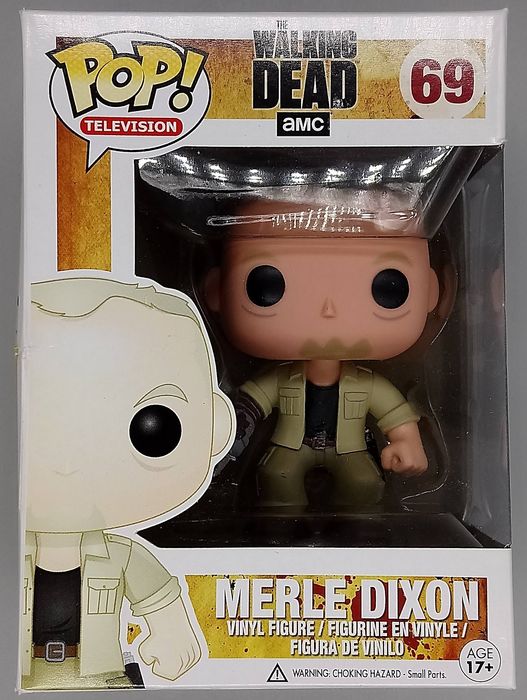 69 Merle Dixon - The Walking Dead - Funko POP - Box Damaged