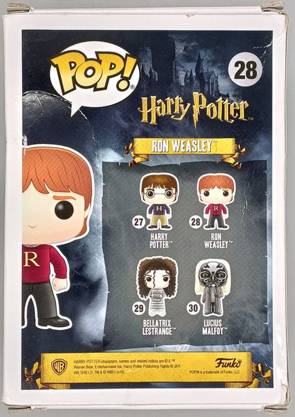28 Ron Weasley (Sweater) - Harry Potter - Funko POP - Box Damaged