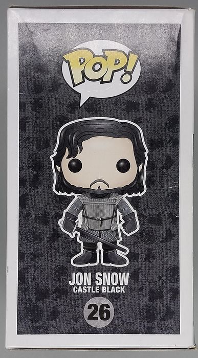 #26 Jon Snow (Castle Black) - Game of Thrones - Box Damaged Funko POP
