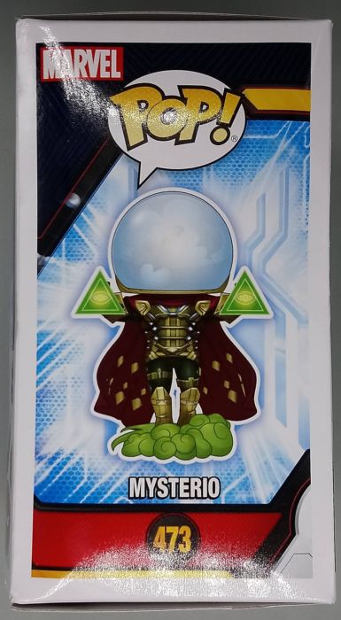 473 Mysterio - Marvel Spiderman Far from Home Box Damaged Funko POP
