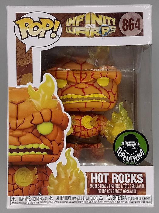 #864 Hot Rocks - Marvel Infinity Warps Funko POP