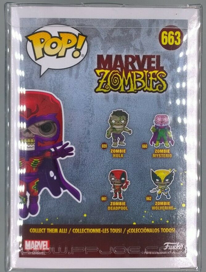 #663 Zombie Magneto - Marvel Zombies Funko Shop Limited Edition Funko POP