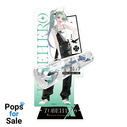 To Be Hero X Acrylic Stand Hero Show Series Lucky Cyan 17 cm