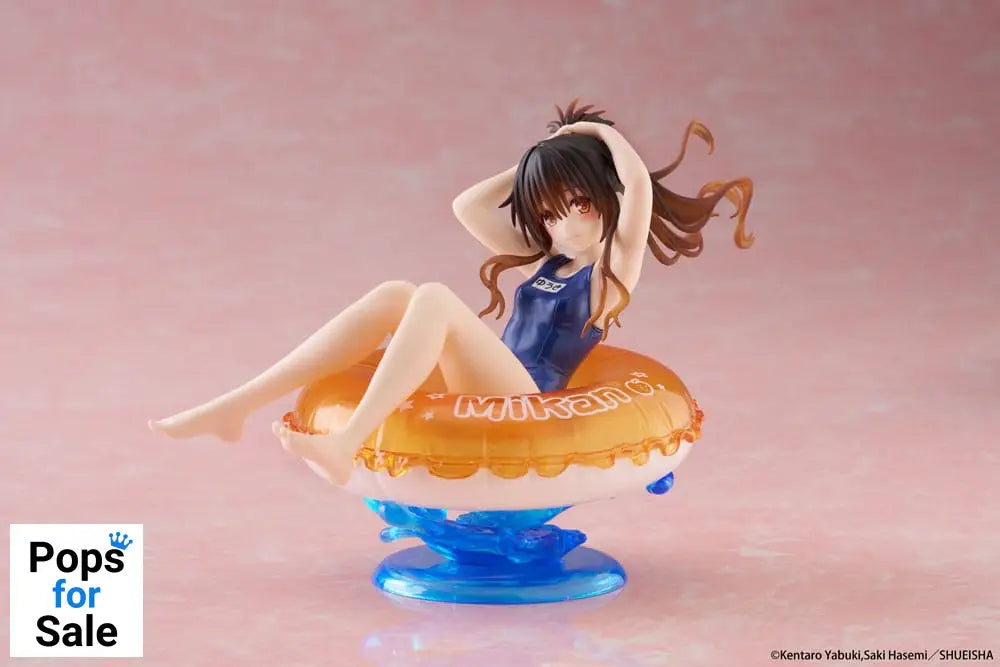 To Love-Ru Darkness Aqua Float Girls PVC Statue Mikan Yuki 10 cm