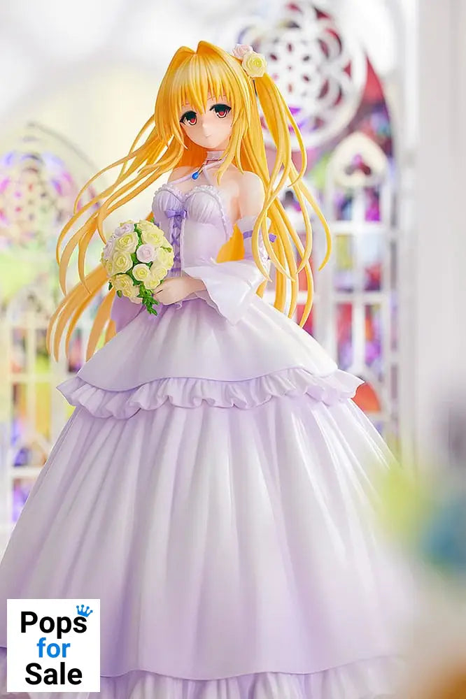 To Love-Ru Darkness PVC Statue 1/7 Golden Darkness Wedding Dress Ver. 23 cm Statues