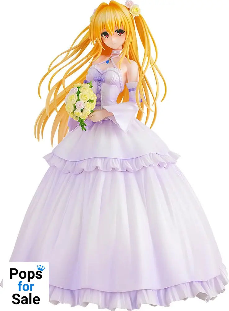 To Love-Ru Darkness PVC Statue 1/7 Golden Darkness Wedding Dress Ver. 23 cm Statues