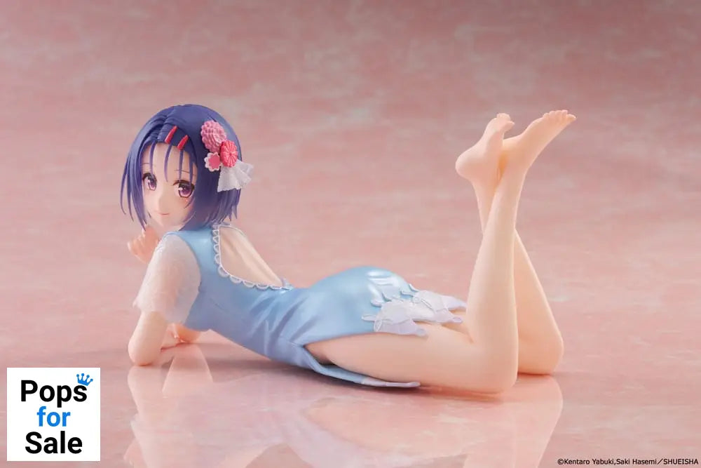 To Love-Ru Darkness PVC Statue Desktop Cute Figure Haruna Sairenji (China Dress Ver.) 13 cm