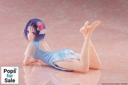 To Love-Ru Darkness PVC Statue Desktop Cute Figure Haruna Sairenji (China Dress Ver.) 13 cm
