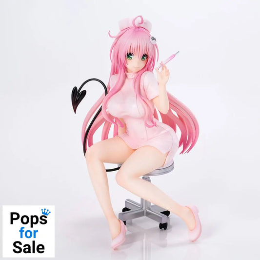 To Love-Ru Darkness Statue PVC Lara Satalin Deviluke Nurse Cos 26 cm