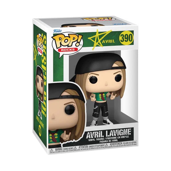 #390 Avril Lavigne - Sk8ter Boi - Rocks Brand New Funko POP