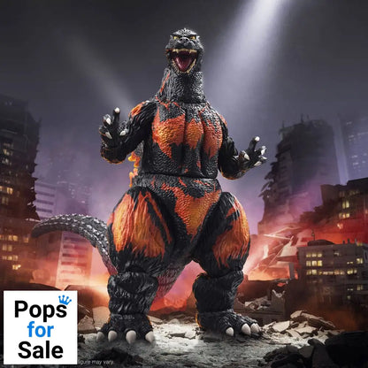 Toho Ultimates Action Figure Burning Godzilla 1995 20 cm