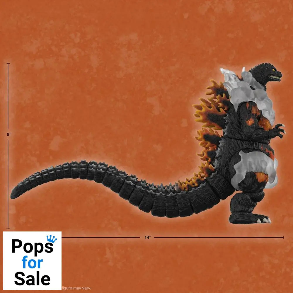Toho Ultimates Action Figure Burning Godzilla 1995 20 cm