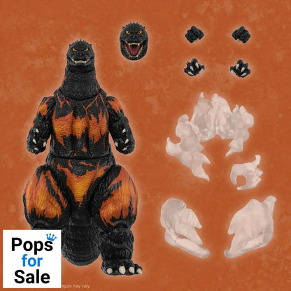 Toho Ultimates Action Figure Burning Godzilla 1995 20 cm