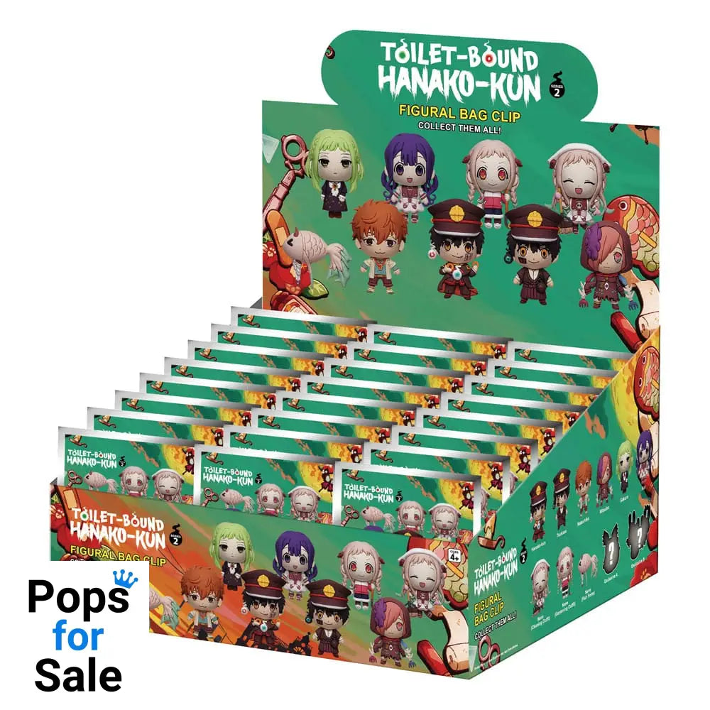 Toilet-Bound Hanako-kun 3D PVC Bag Clips Series 2 Display (24)