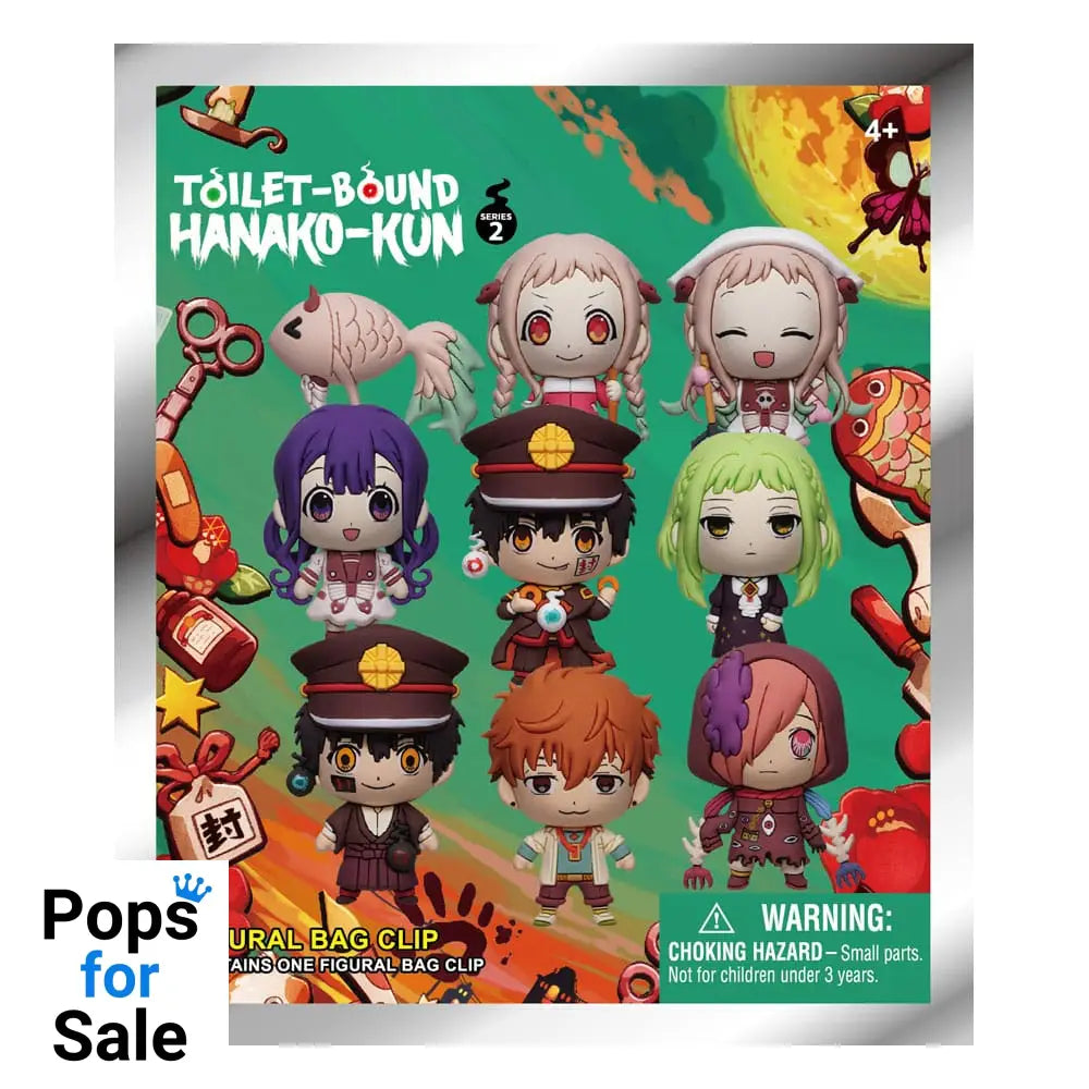 Toilet-Bound Hanako-kun 3D PVC Bag Clips Series 2 Display (24)