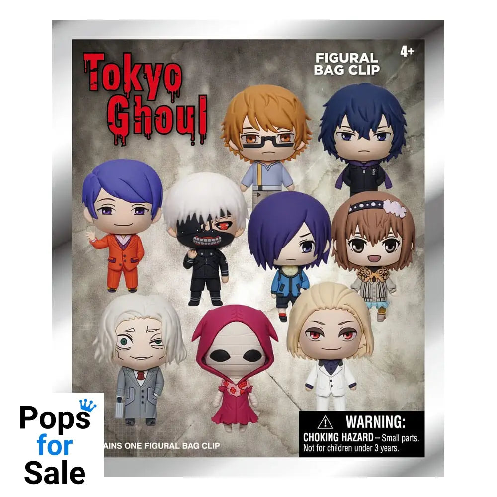 Tokyo Ghoul 3D PVC Bag Clips Series 2 Display (24)