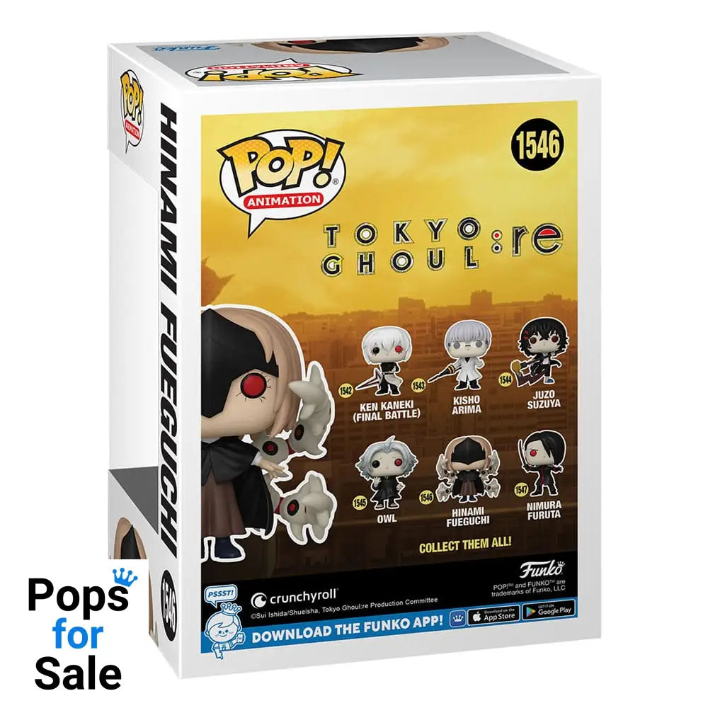 Tokyo Ghoul:re POP! Animation Vinyl Figures Hinami Fueguchi 9 cm Assortment (6)