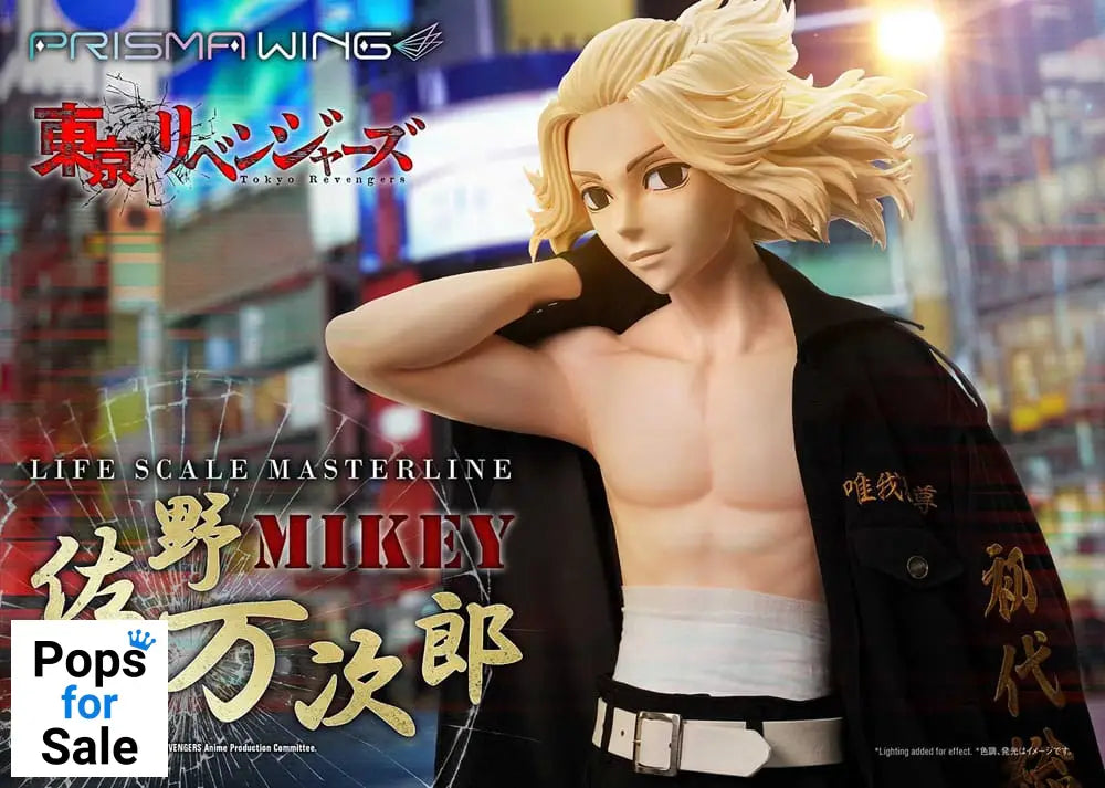 Tokyo Revengers Life Scale Masterline Series Statue Manjiro Sano 169 cm