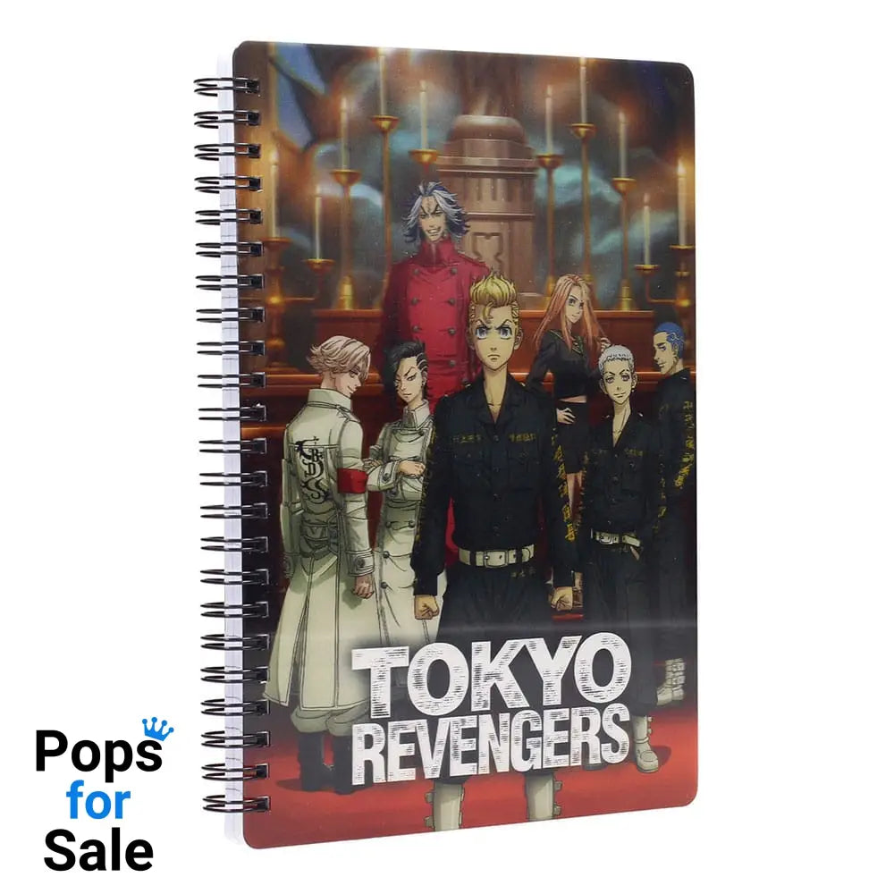 Tokyo Revengers Notebook with 3D-Effect Group Stationery