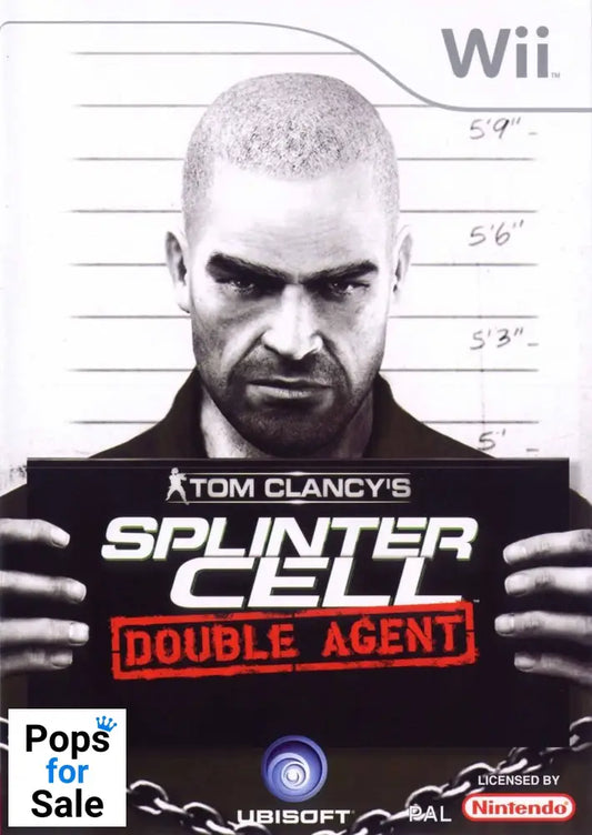 Tom Clancys Splinter Cell Double Agent for Nintendo Wii/Wii-U