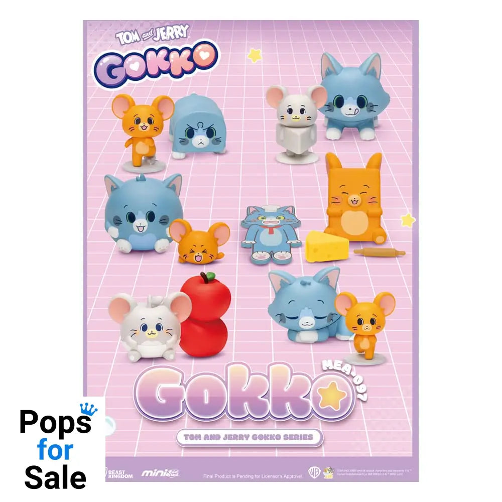 Tom & Jerry Gokko Series figures Blind Box (6) Mini-figures