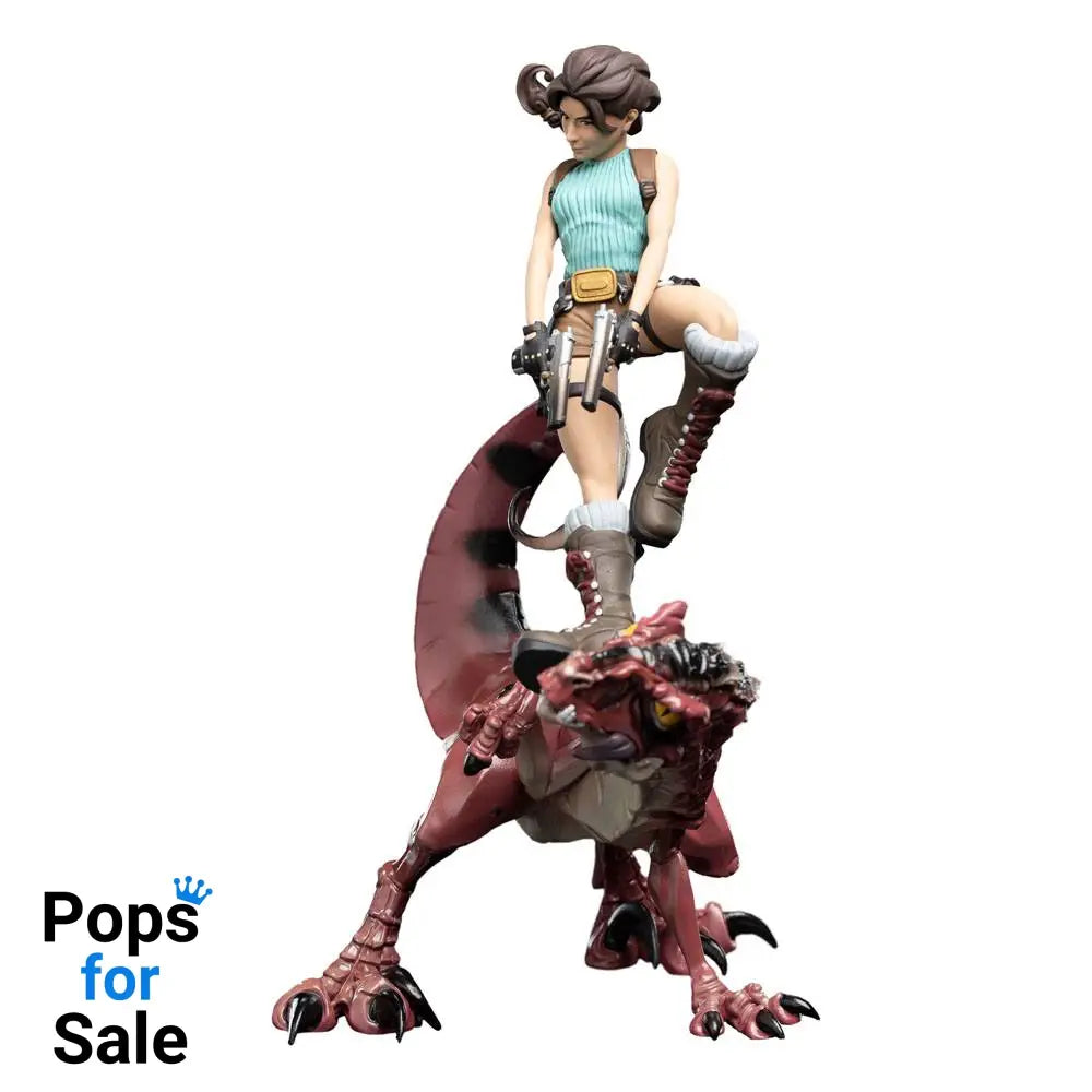 Tomb Raider Mini Epics Vinyl Figure Lara Croft & Raptor 24 cm Mini-figures