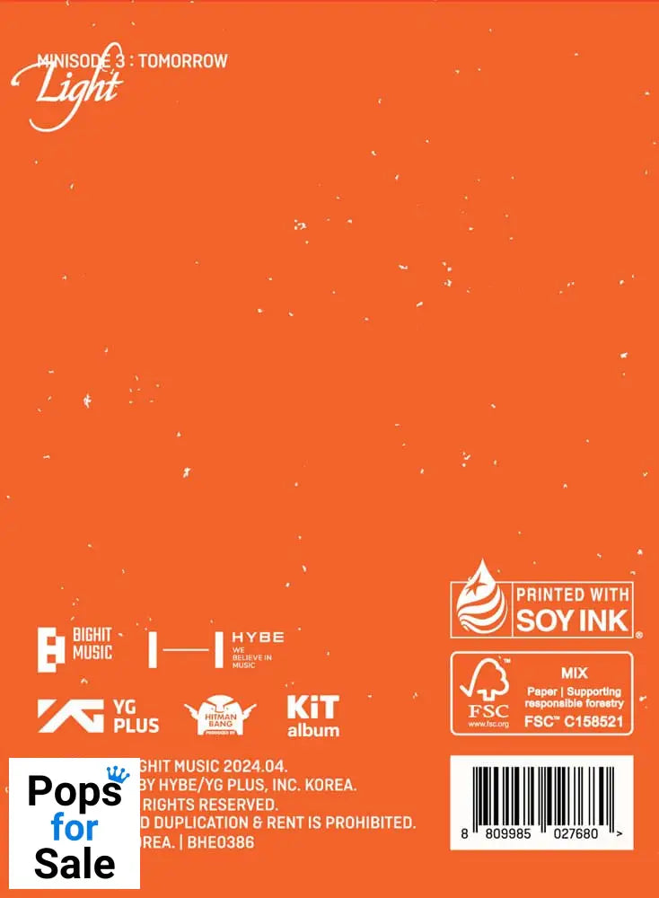 Tomorrow X Together - Minisode 3: Tomorrow KiT Album Premium