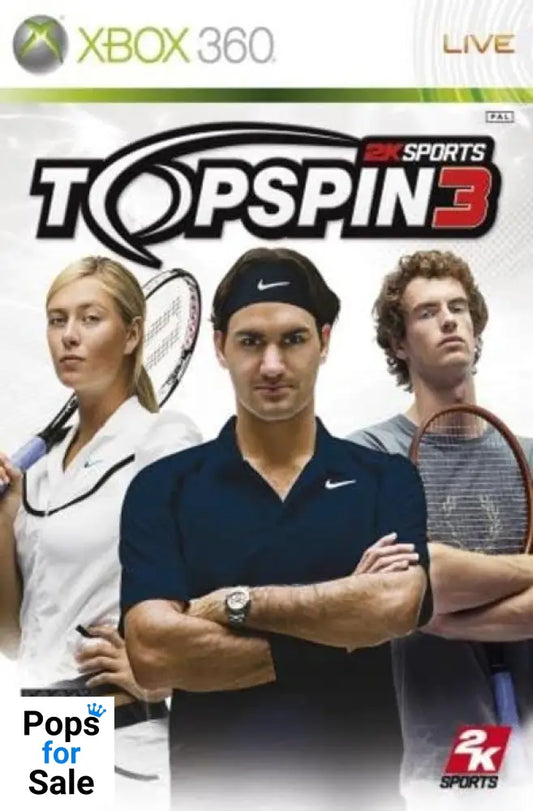 Topspin 3 for Microsoft Xbox 360 - [Just Disc]