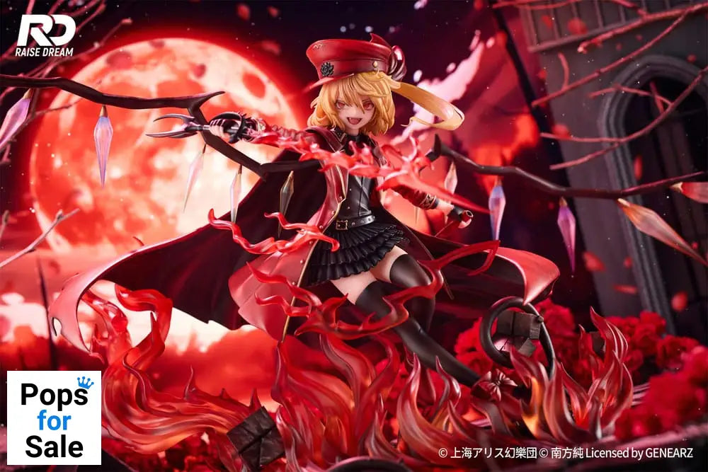 Touhou Project PVC Statue 1/6 Flandre Scarlet Military Uniform Ver. 27 cm