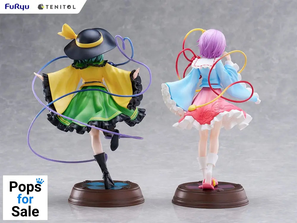 Touhou Project Tenitol PVC Statue Koishi Komeiji & Satori Komeiji 22 cm