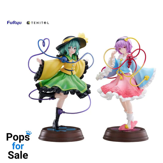 Touhou Project Tenitol PVC Statue Koishi Komeiji & Satori Komeiji 22 cm Statues