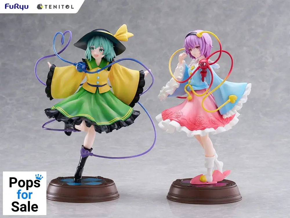 Touhou Project Tenitol PVC Statue Koishi Komeiji & Satori Komeiji 22 cm Statues
