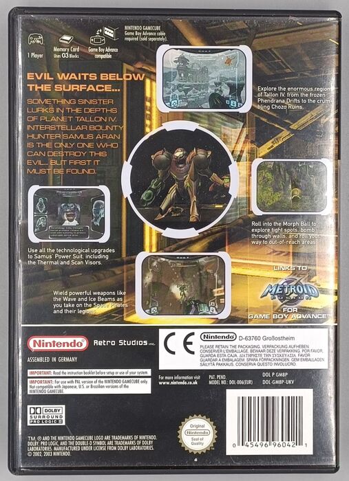 Metroid Prime for Nintendo Gamecube