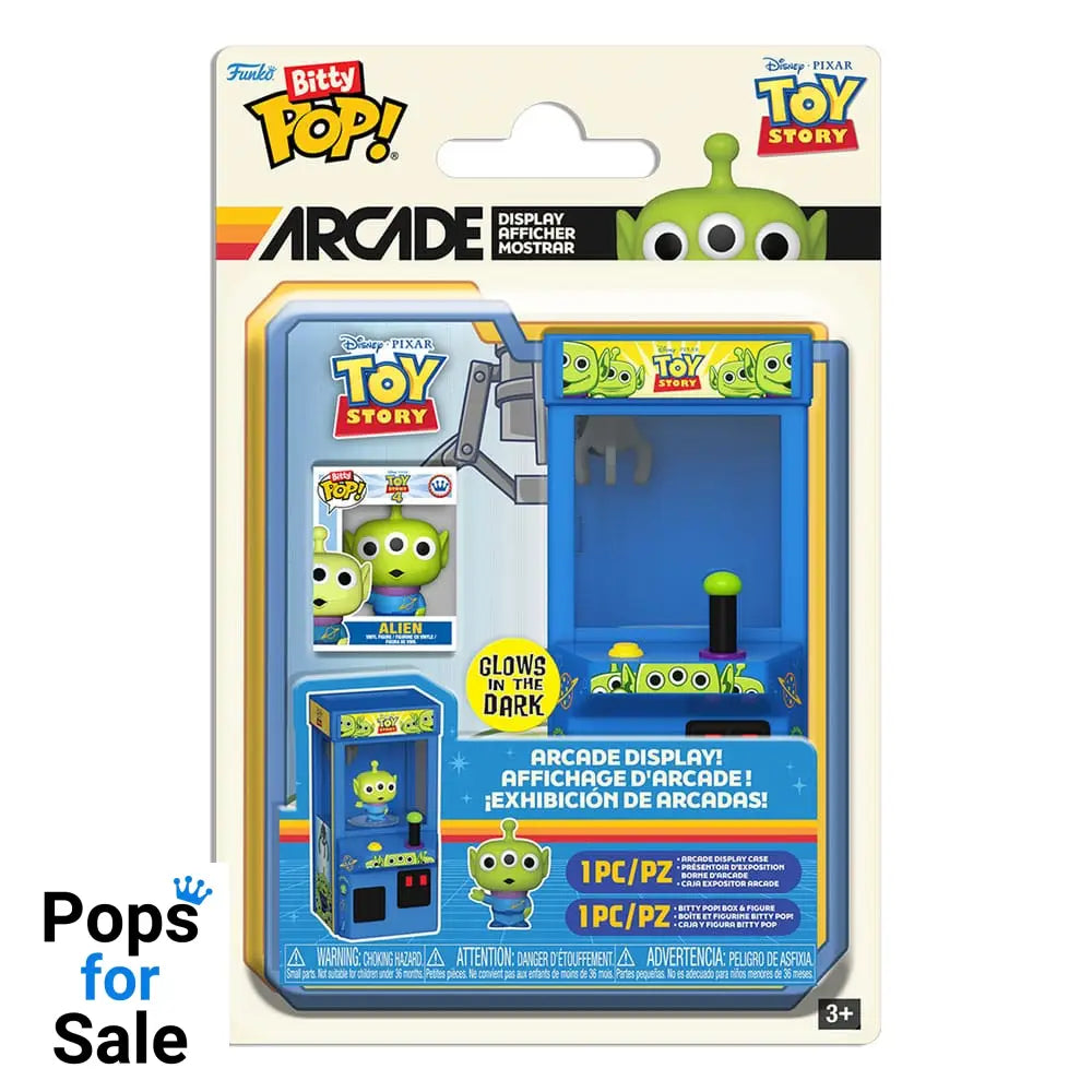 Toy Story 4 Bitty POP! Arcade Vinyl Figure Alien (Glow)