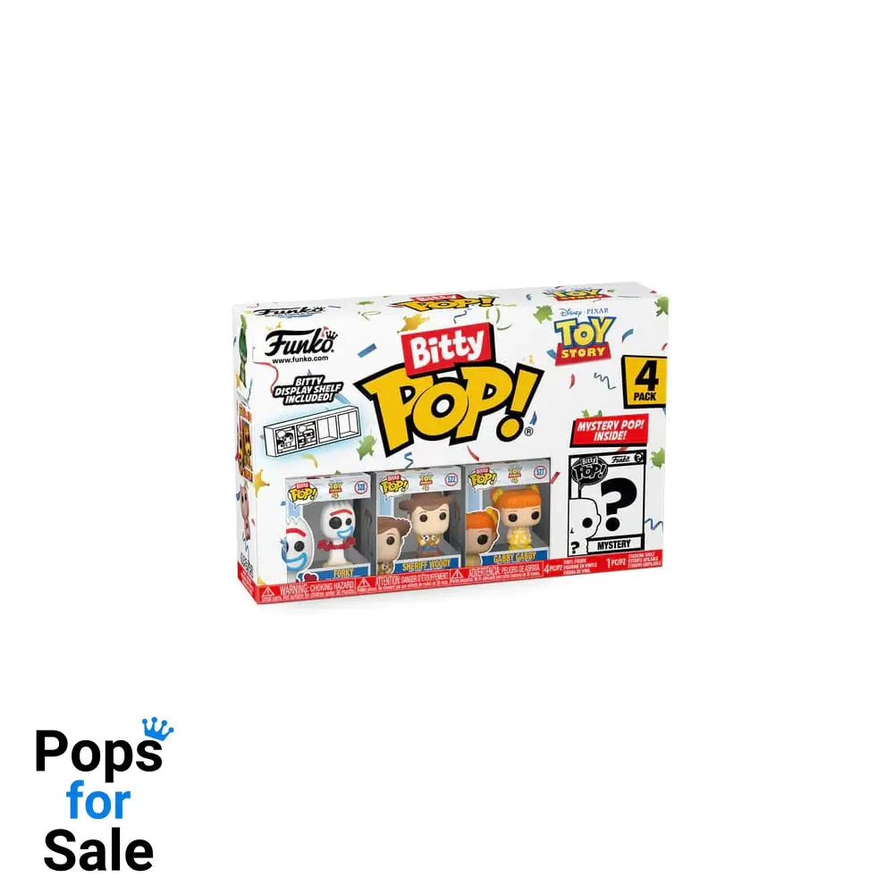 Toy Story Bitty POP! Vinyl Figure 4-Pack Woody 2,5 cm