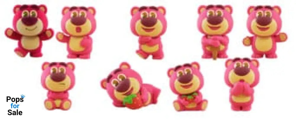 Toy Story Cosbi Mini Figures Lotso 8 cm Blind Box Display (8) Mini-figures,Blind Boxes