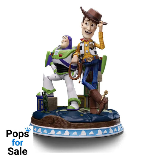 Toy Story Deluxe Art Scale Statue 1/10 Buzz & Woody 38 cm