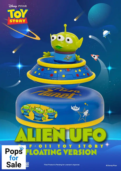Toy Story Egg Attack Floating Model Alien UFO 6 cm